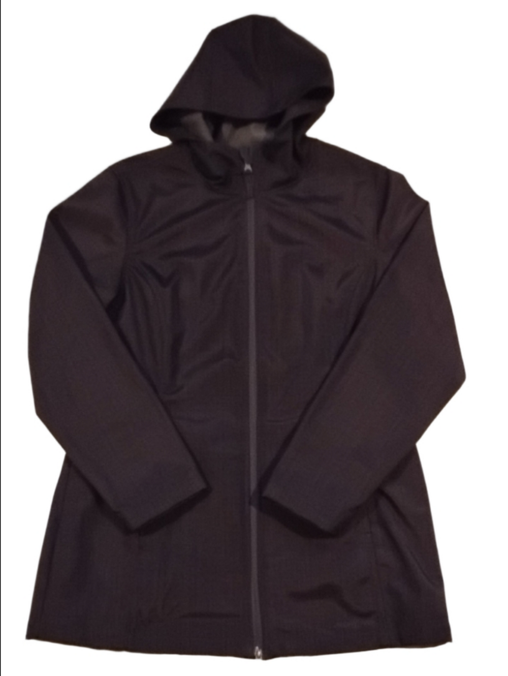 Women's Black Hooded Utility Jacket